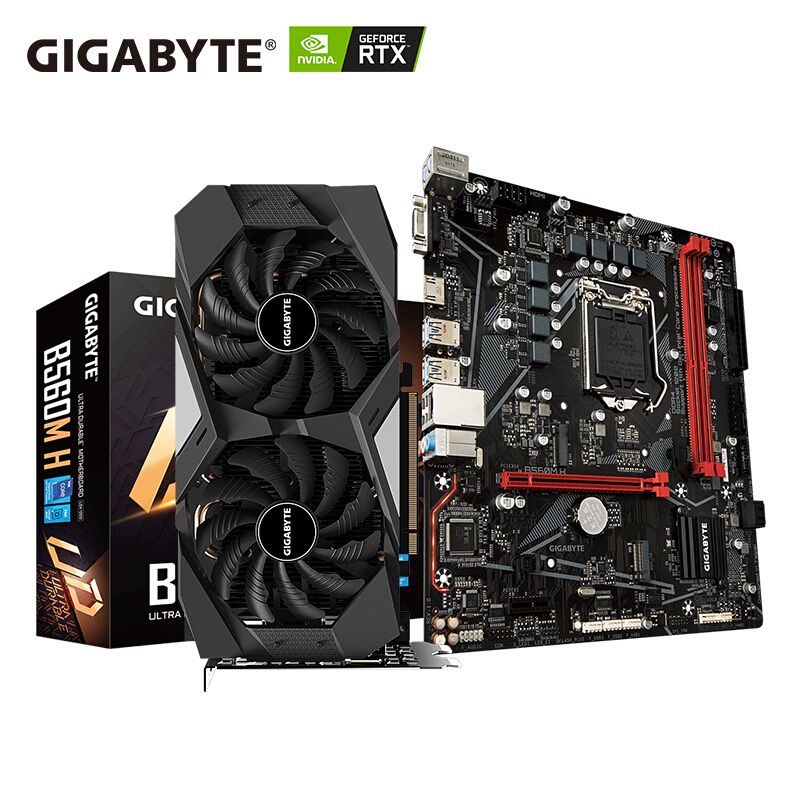 技嘉(gigabyte)rtx 2060 6g 台式机游戏电脑显卡