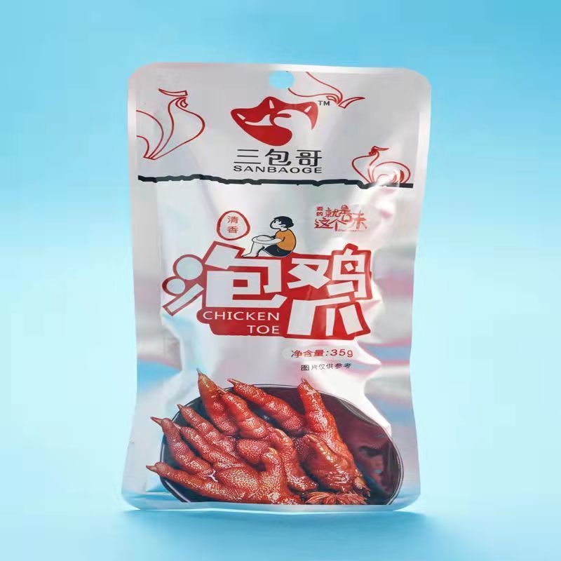 106405-泡鸡爪福建龙岩特产香辣泡椒凤爪宿舍休闲网红零食卤味熟食下酒菜-详情图