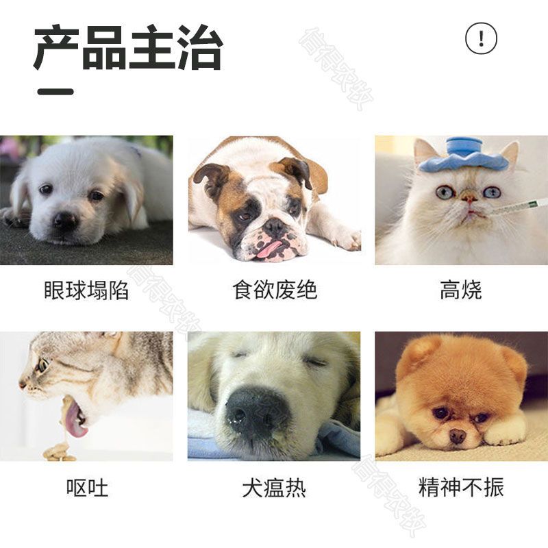 兽药宠物药犬猫狗狗毒疫泻痢抗杨树花液可口服细小痢疾血便呕吐_虎窝拼