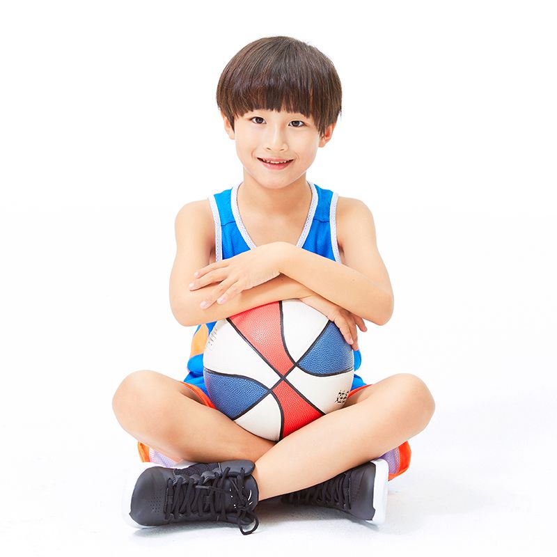 儿童篮球幼儿园专用3457号小学生青少年训练耐磨软皮皮球团购蓝球