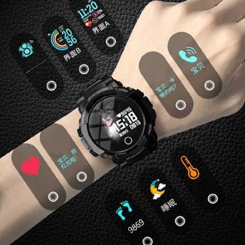 多功能智能手环计步男女学生防水运动手表款安卓华为小米手机通用