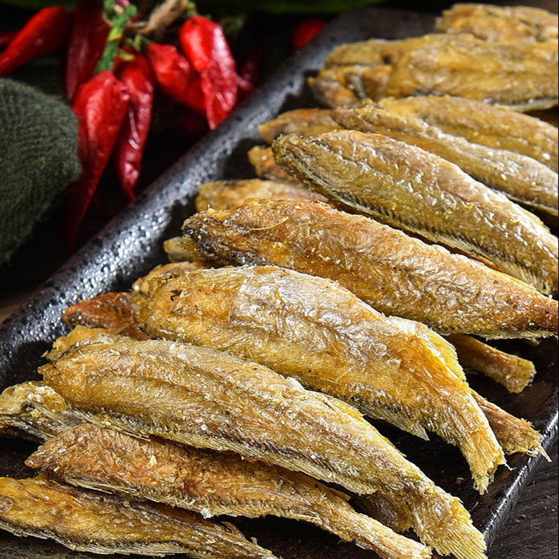 非油炸香酥小黄鱼酥脆新海鲜非咸鱼即食鱼干休闲零食烤黄花鱼50g