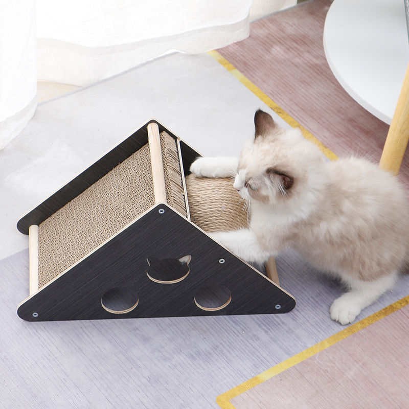 猫抓板磨爪器立耐磨式抓柱瓦楞纸防抓沙发保护神器猫咪用品猫爪板