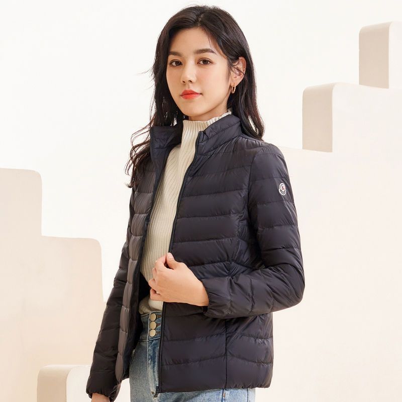 冰洁轻薄羽绒服女短款2021年新款潮韩版修身显瘦秋冬薄款女士外套
