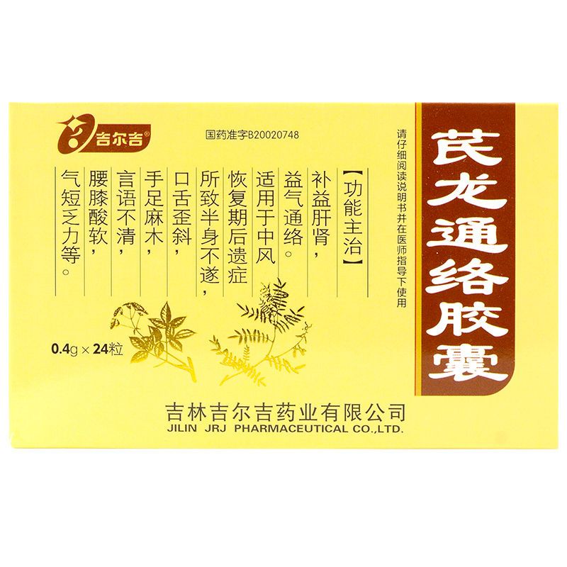 吉尔吉 芪龙通络胶囊 0.