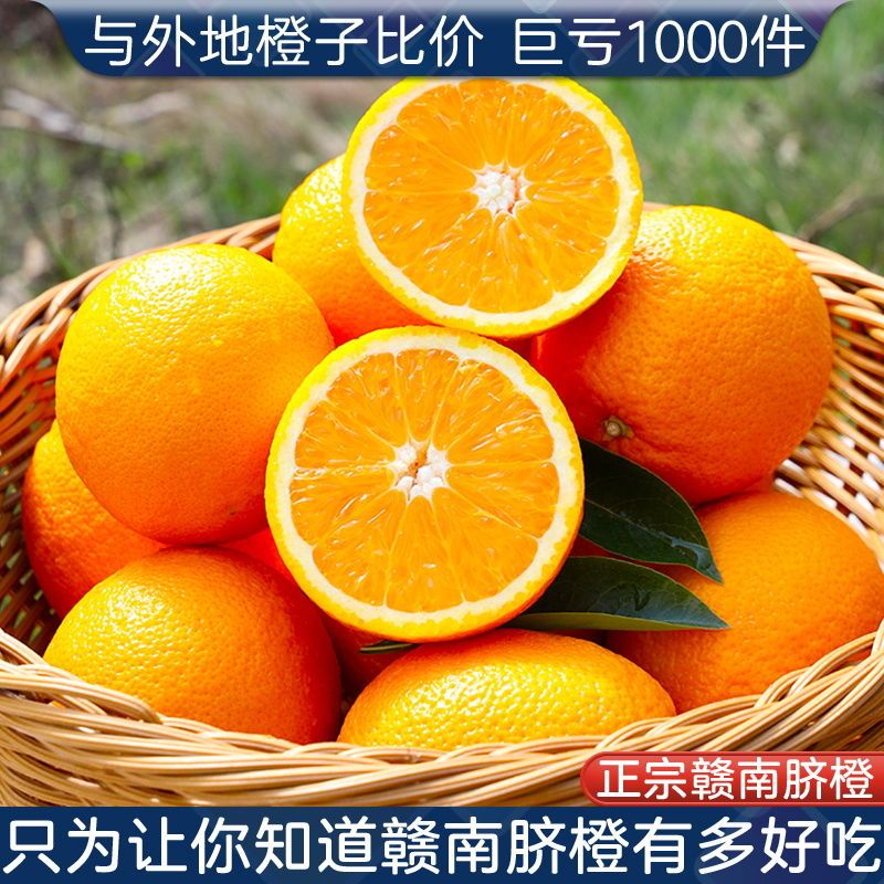 106082-【赣州直发】现摘正宗江西赣南早赣南脐橙孕妇儿童水果新鲜橙子-详情图