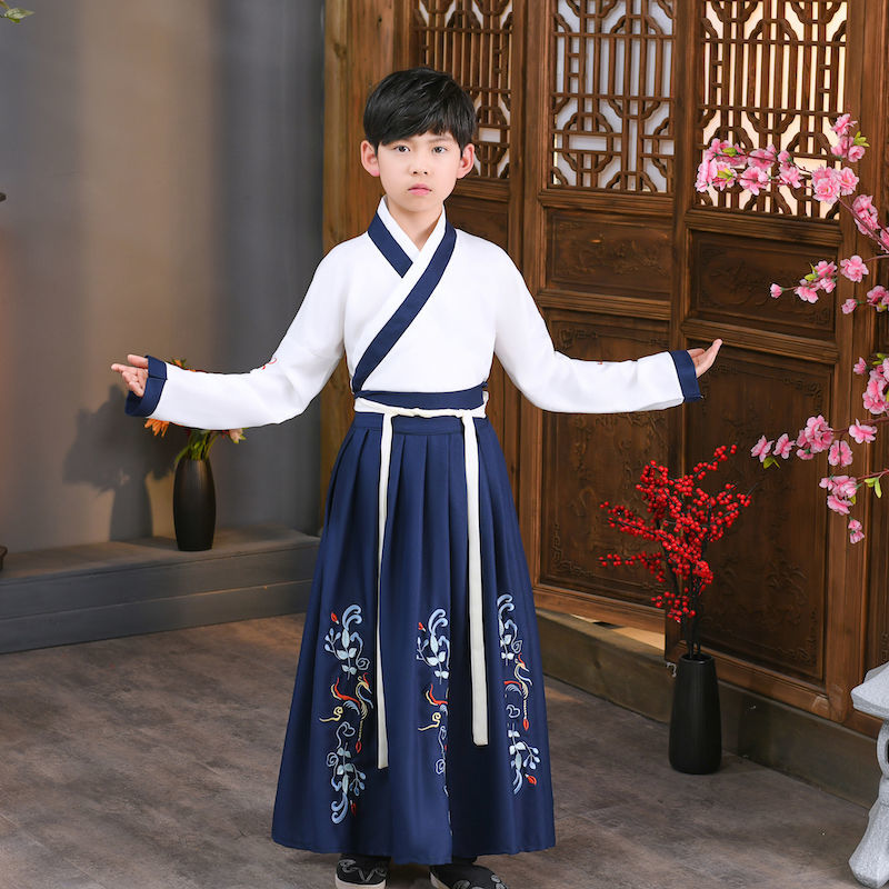 Children's flying fish clothes Ming-made guards Jinyiwei ancient costumes four famous shops ancient costumes boys Hanfu suit winter