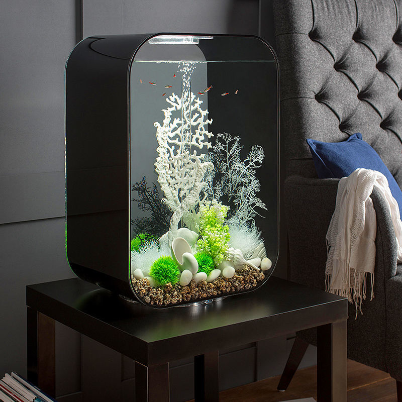biorb60l中大型鱼缸水族箱时尚创意造景搭配套装鱼缸办公室家用