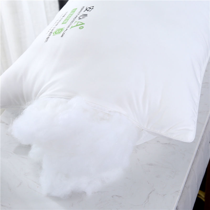 母婴级安心棉大豆纤维枕芯家用单人双人抑菌抗菌防螨舒适中枕高枕