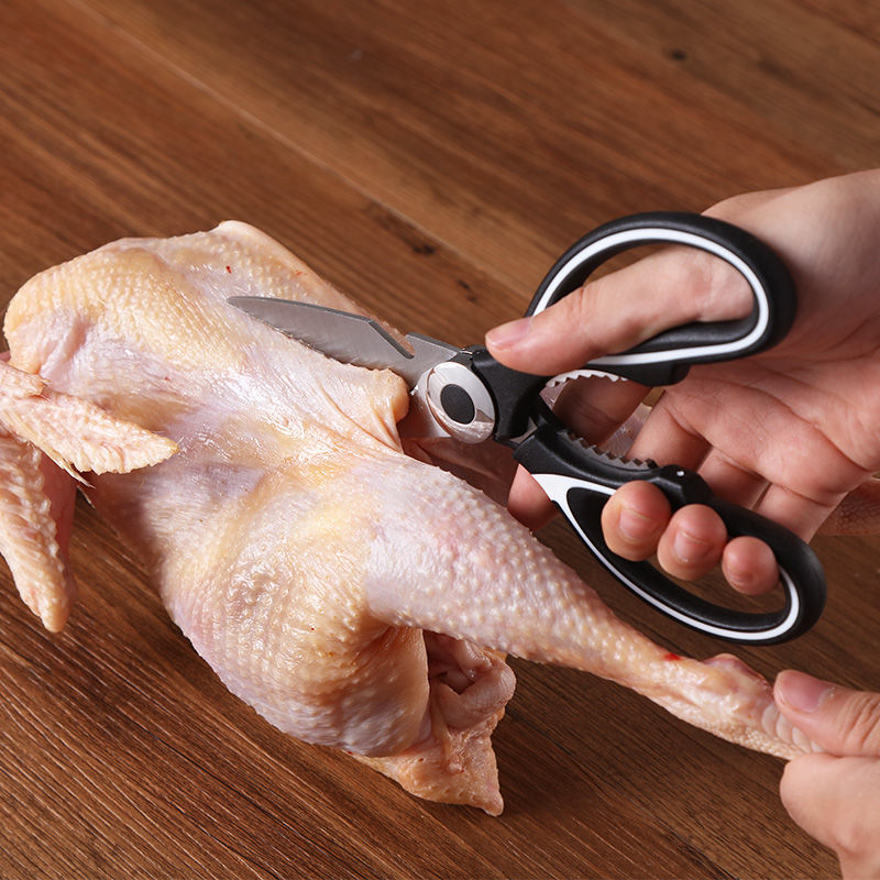 喜之助厨房剪刀家用多功能剪肉剪骨菜鱼食物剪子专用强力鸡骨剪刀