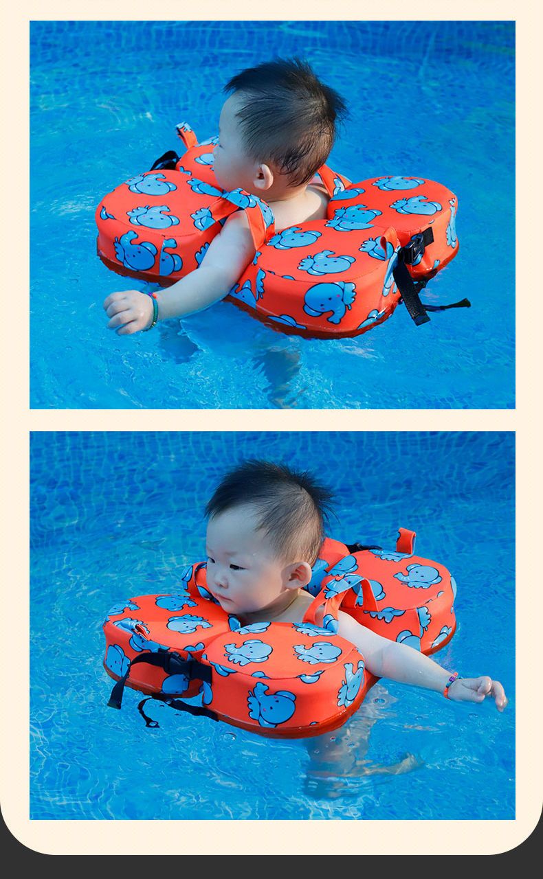 泳慧宝婴儿游泳圈免充气0-3岁宝宝腋下圈儿童防呛水防侧翻手臂圈