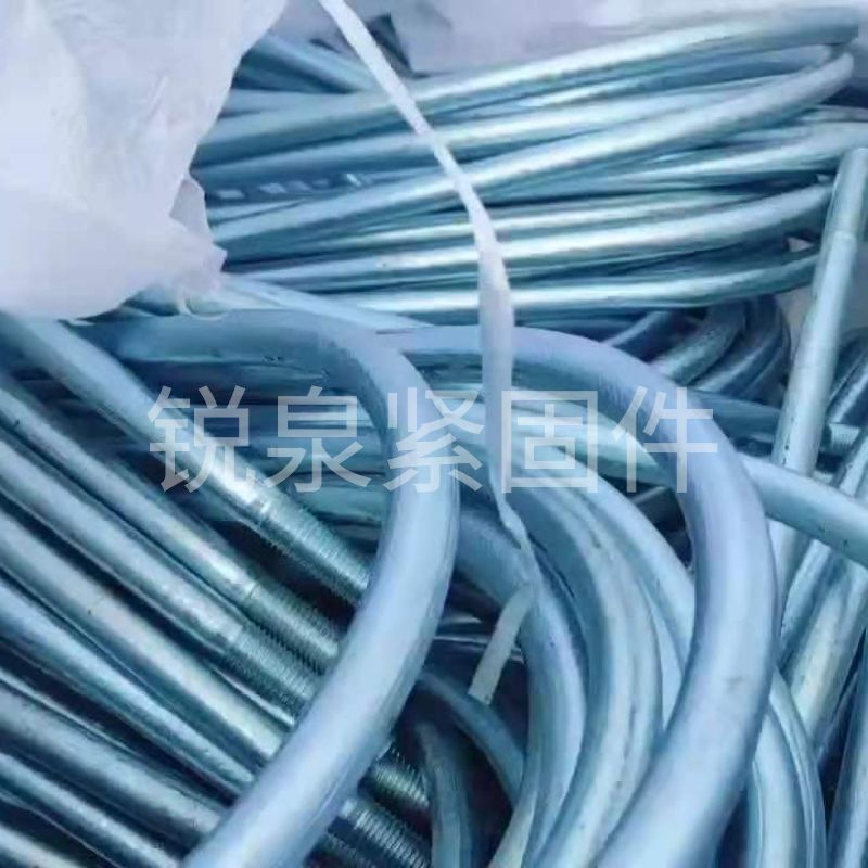 106079-U型管卡 U型螺丝 U型卡 U型螺栓 U型丝 U型卡箍 25管卡160管卡-详情图