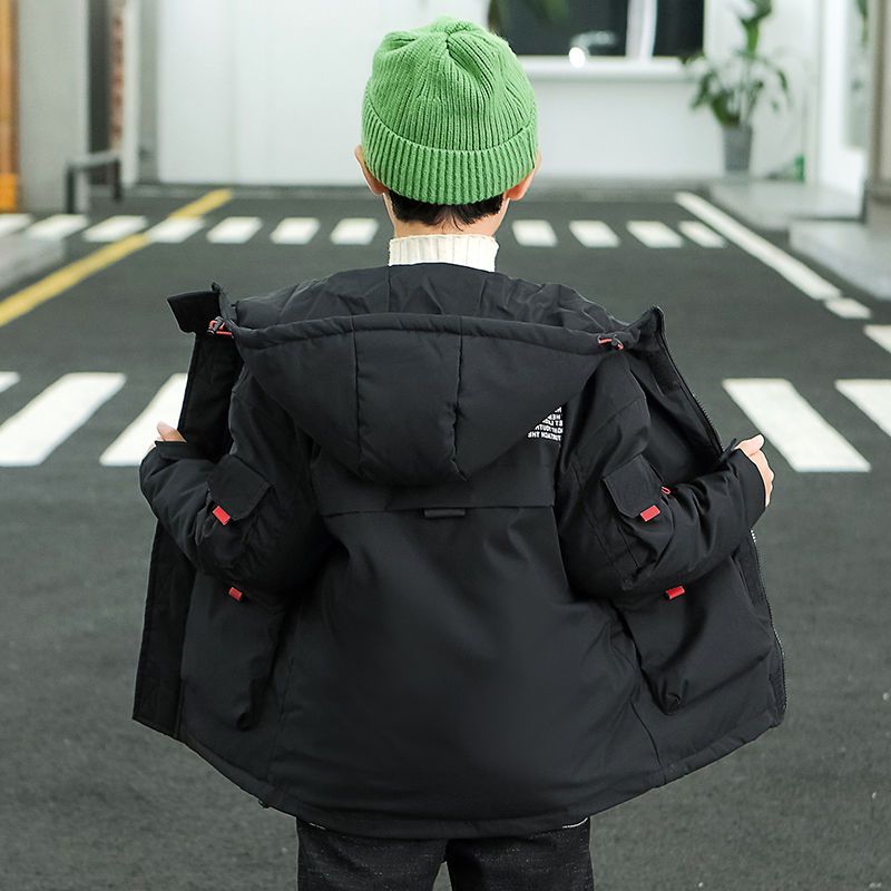 106124-男童棉衣加厚保暖棉服2021新款儿童冬装中大童外套青少年韩版棉袄-详情图
