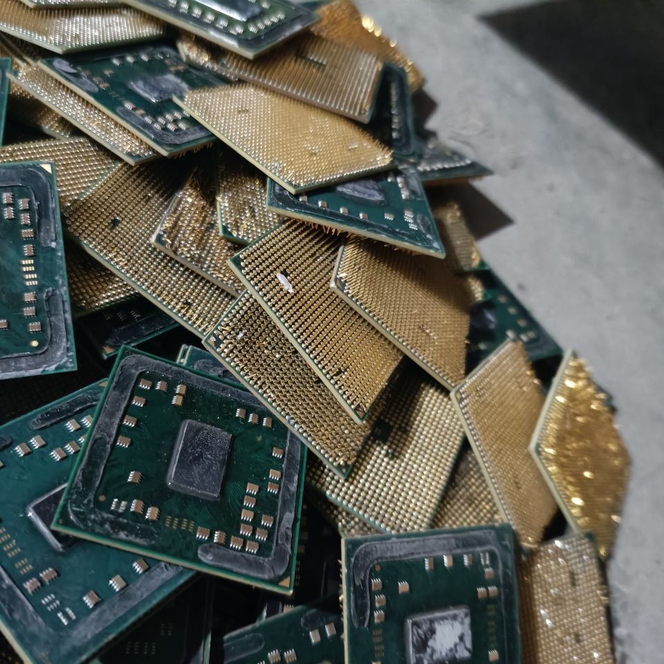 镀金废料报废炼金cpu洗金料黄金提炼提炼黄金脱金料cpu