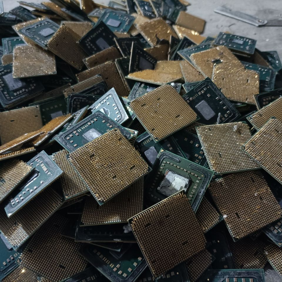镀金废料报废炼金cpu洗金料黄金提炼提炼黄金脱金料cpu