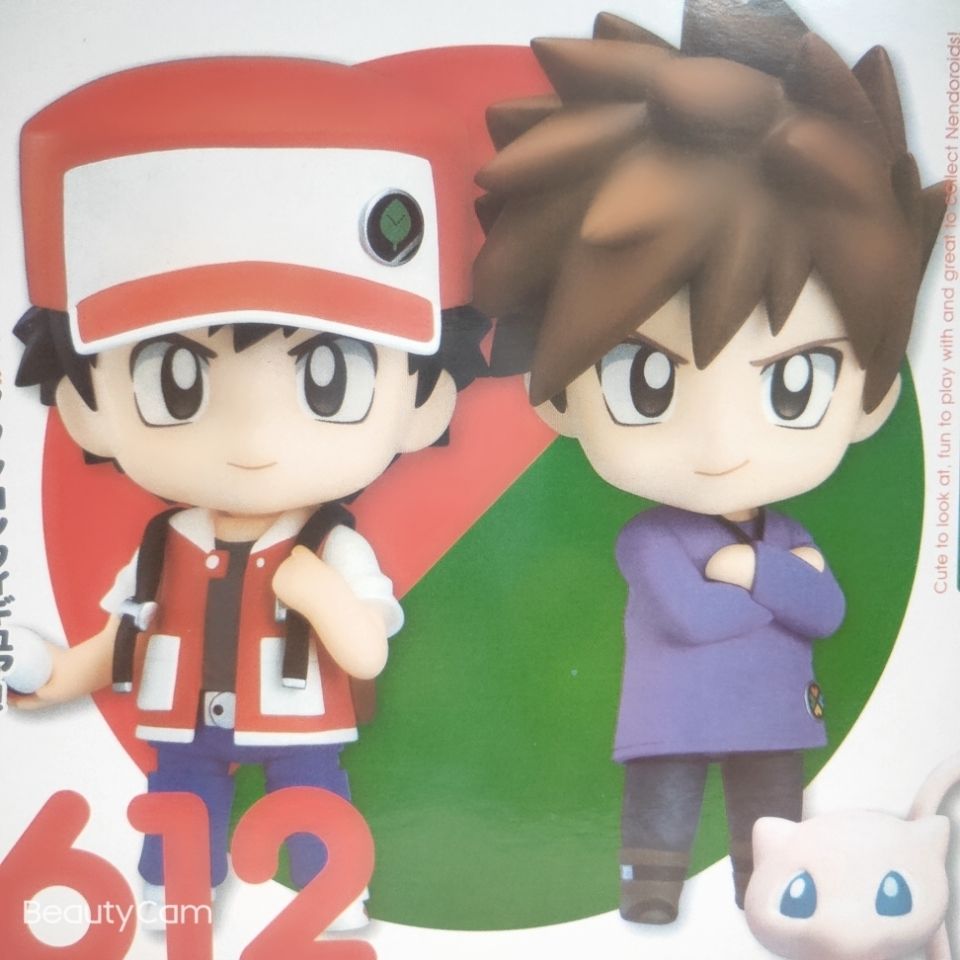 日系gsc 口袋中心 口袋妖怪 宠物小精灵 赤&绿 red 手办
