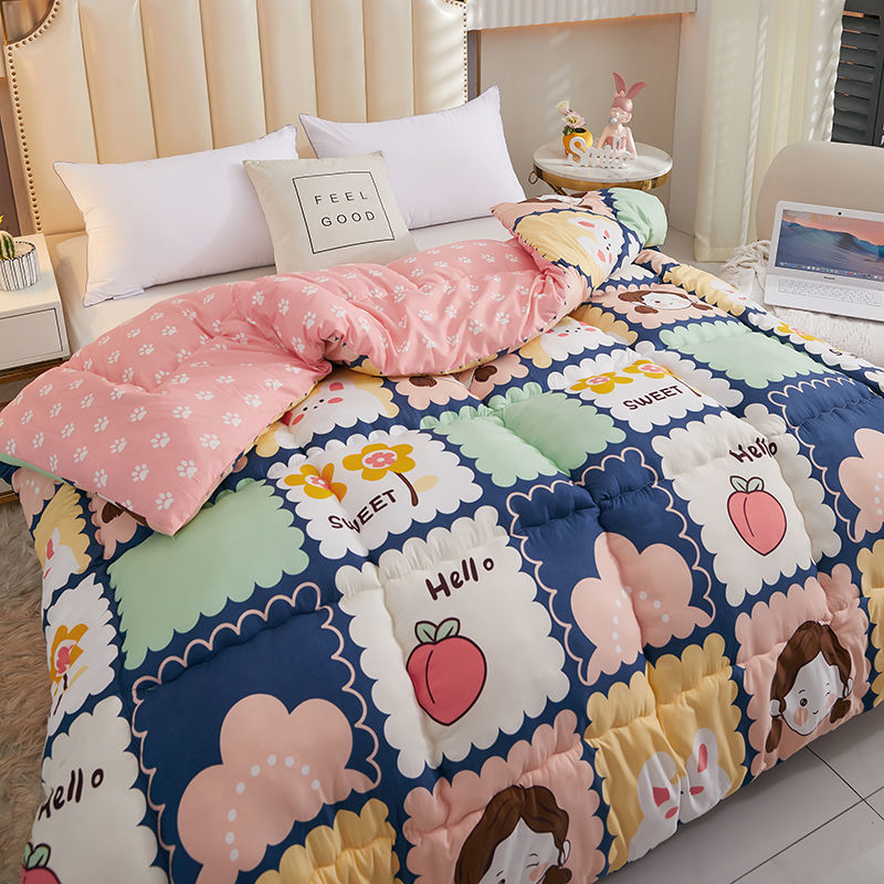 Air conditioning quilt winter quilt core thickened warm single student dormitory four seasons general spring and autumn quilt