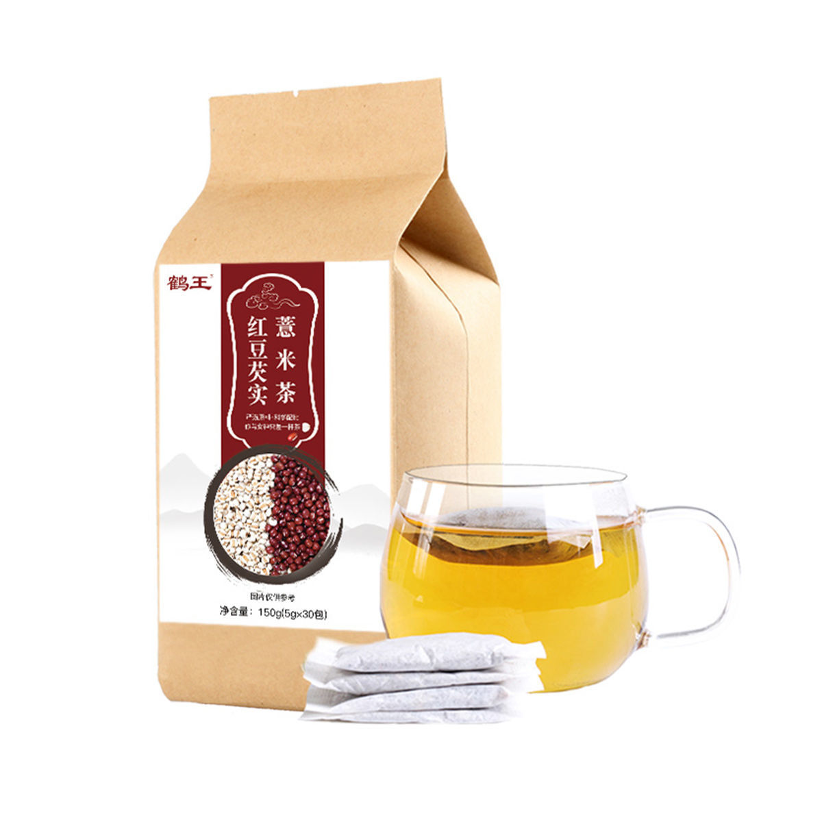 105945-红豆薏米茶赤小豆芡实薏仁茶红豆薏米茶祛湿茶茶包去湿气茶包除湿-详情图