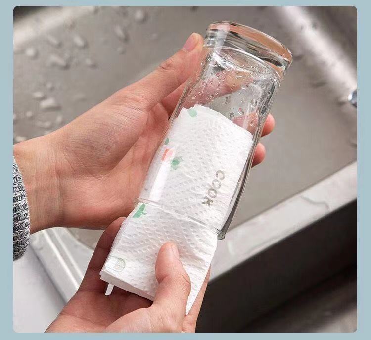 厨房纸巾吸油吸水纸用纸食用超强去油擦手纸懒人抹布干湿两用湿巾