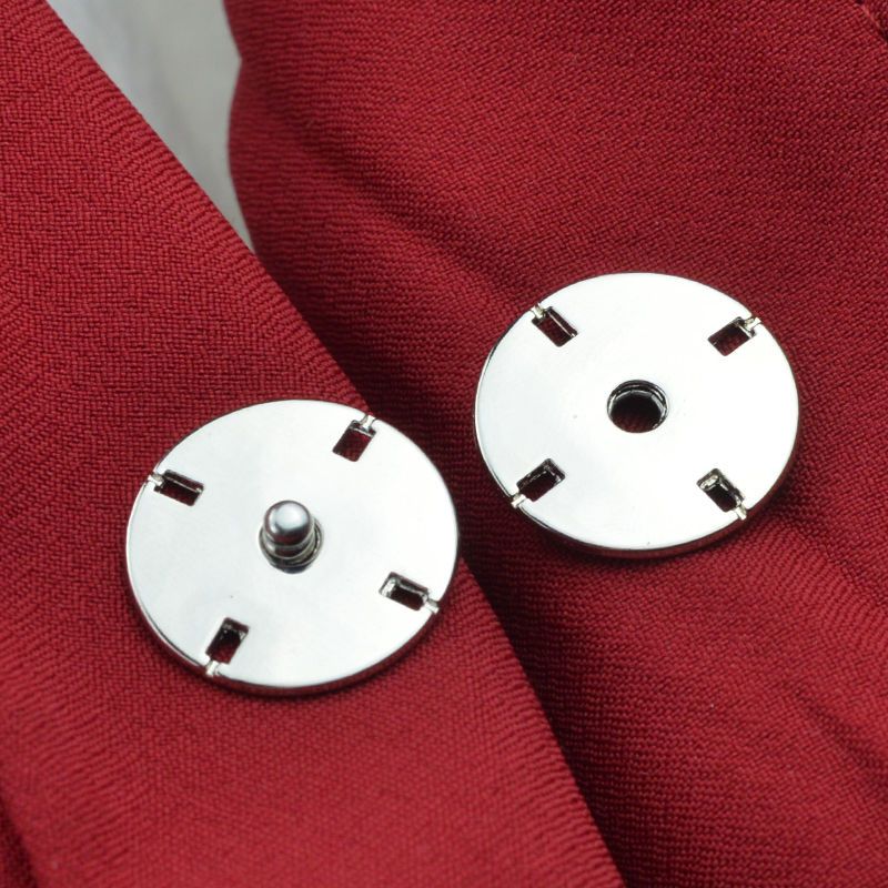 Coat concealed buckle button high-grade invisible sweater mother-in-law button snap button metal large size anti-light clothes snap button all-match