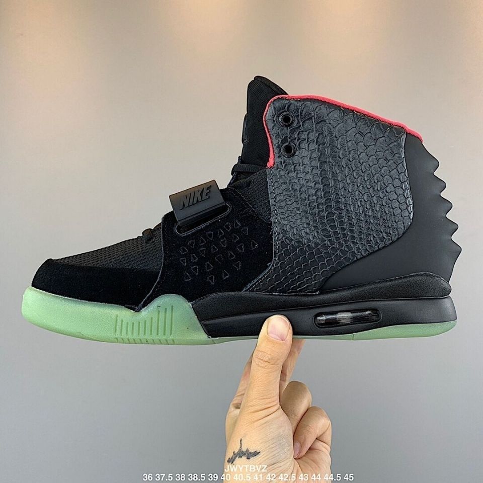 新款yeezy 2侃爷椰子韦斯特篮球鞋男鞋女气垫鞋时尚新潮运动鞋