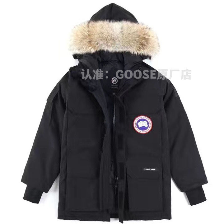 2021淑女canada goose加拿大鹅羽绒服男女名牌高档情侣中长款加厚