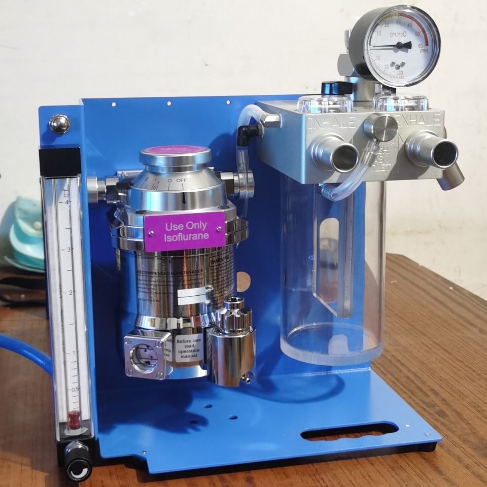 英国mss进口麻醉机动物麻醉机宠物麻醉机实验室呼吸麻醉机