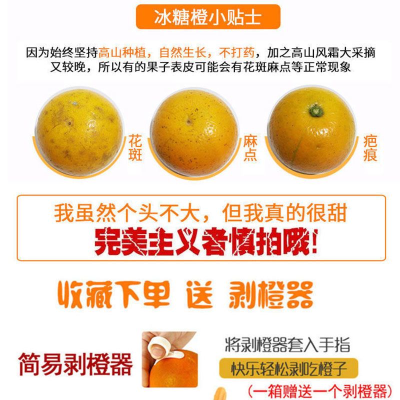 105819-特价湖南麻阳冰糖橙孕妇新鲜水果小甜橙超甜橙子应季手剥橙子包邮-详情图