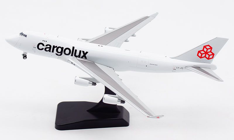 直達免運~航空模型現貨 1:400 盧森堡航空 B747400 LXJCV 客機模型 XX4206 合金~效率通行