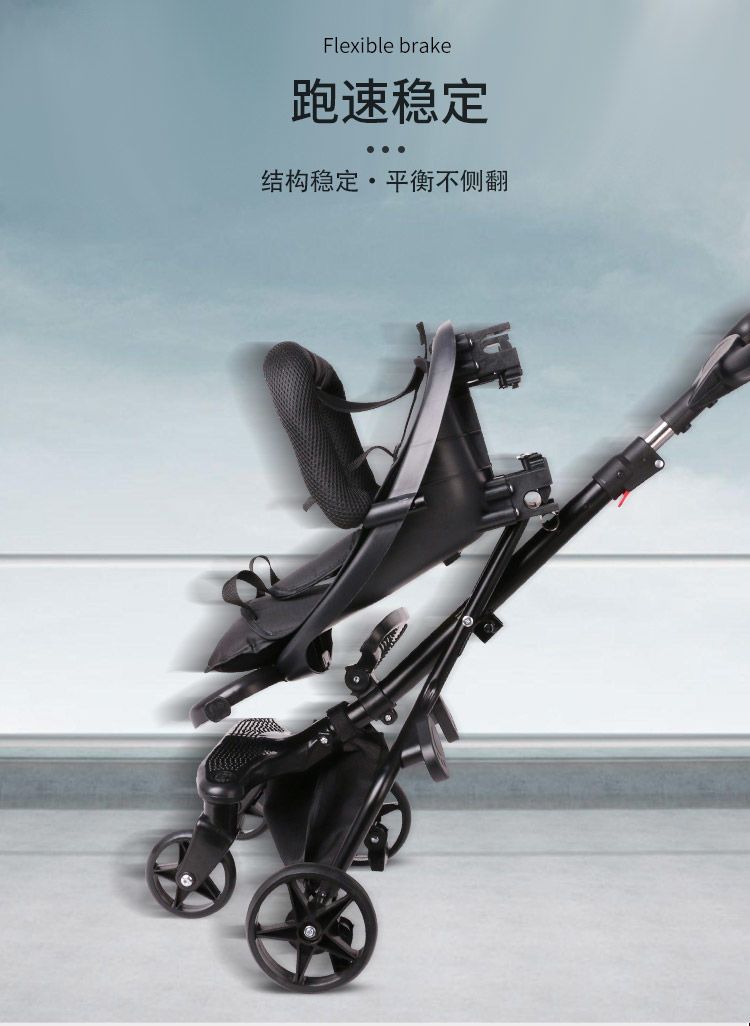 遛娃神器可折叠手推车出行宝宝儿童外出轻便携带可坐可躺逛街神器