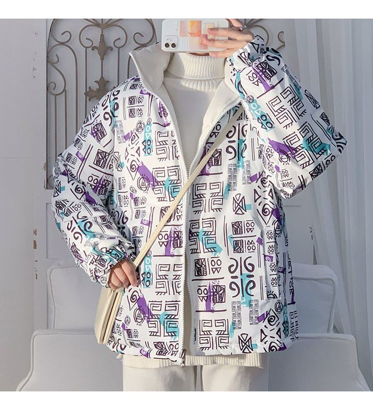 Classic plankton handsome double wear PU leather, men's winter fashion brand thickened warm cotton coat coat, loose_voghion.com