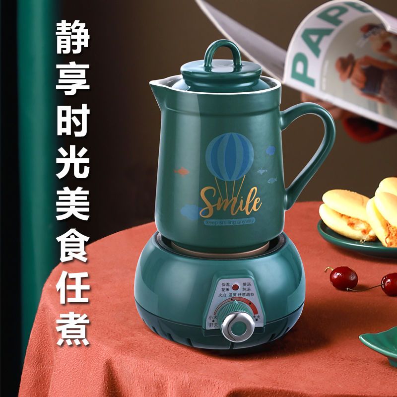 105875-复古养生杯便携式办公室多功能煮茶器烧水炖煮熬粥煲汤防爆养生壶-详情图