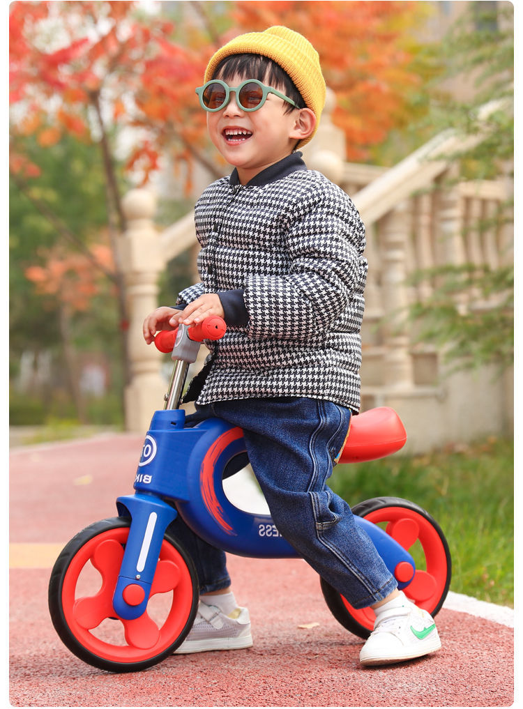 儿童平衡车无脚踏2-3-4-5岁宝宝滑行滑步车小孩学步自行车