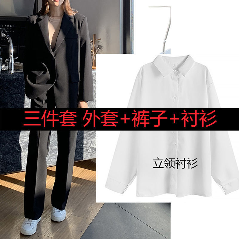 Spring and Autumn College Student Interview Professional Wear Fashion Suit Suit Temperament Suit Formal Suit Women's Suit High-End Work Wear