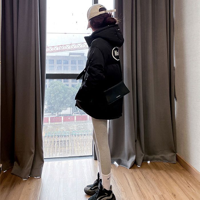 105937-短款羽绒棉服女冬新款洋气棉衣连帽宽松大码加厚外穿小棉袄面包服-详情图