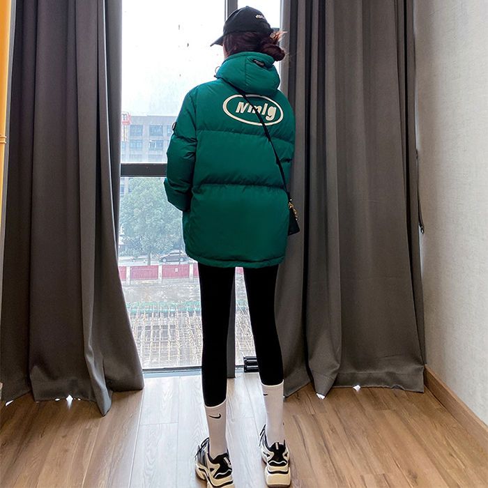 105937-短款羽绒棉服女冬新款洋气棉衣连帽宽松大码加厚外穿小棉袄面包服-详情图