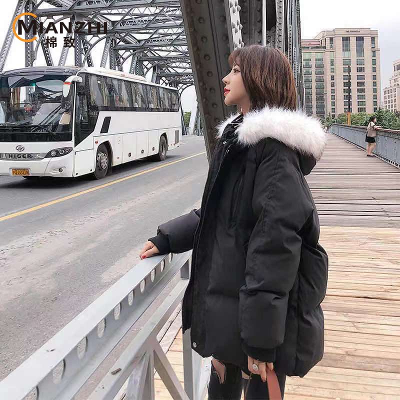 106089-森马集团品牌棉致短款棉衣秋冬加厚保暖外套oversize连帽棉服外套-详情图