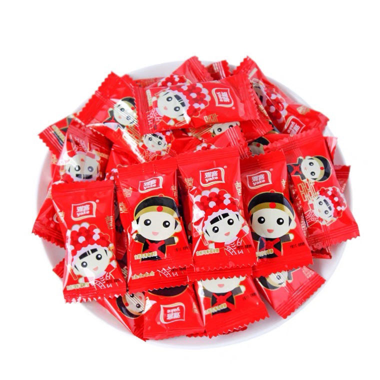 105964-徐福记大白兔紫皮糖品牌喜糖批发散装结婚满月高档巧克力水果糖-详情图