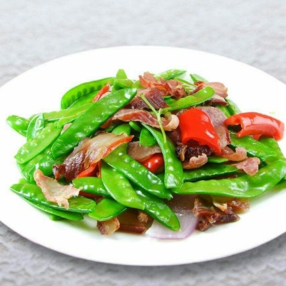 106011-新鲜荷兰豆云南高山荷兰豆豌豆角荚豆刀豆青豆荚现摘时令新鲜蔬菜-详情图