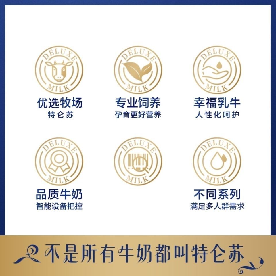106125-7-11月产蒙牛特仑苏纯牛奶250ml*12包整箱批发营养早餐纯牛奶-详情图