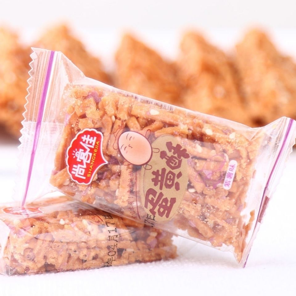 105854-尚客佳老式酥脆沙琪玛硬脆蛋黄酥休闲散装小零食香酥1斤/2斤/3斤-详情图