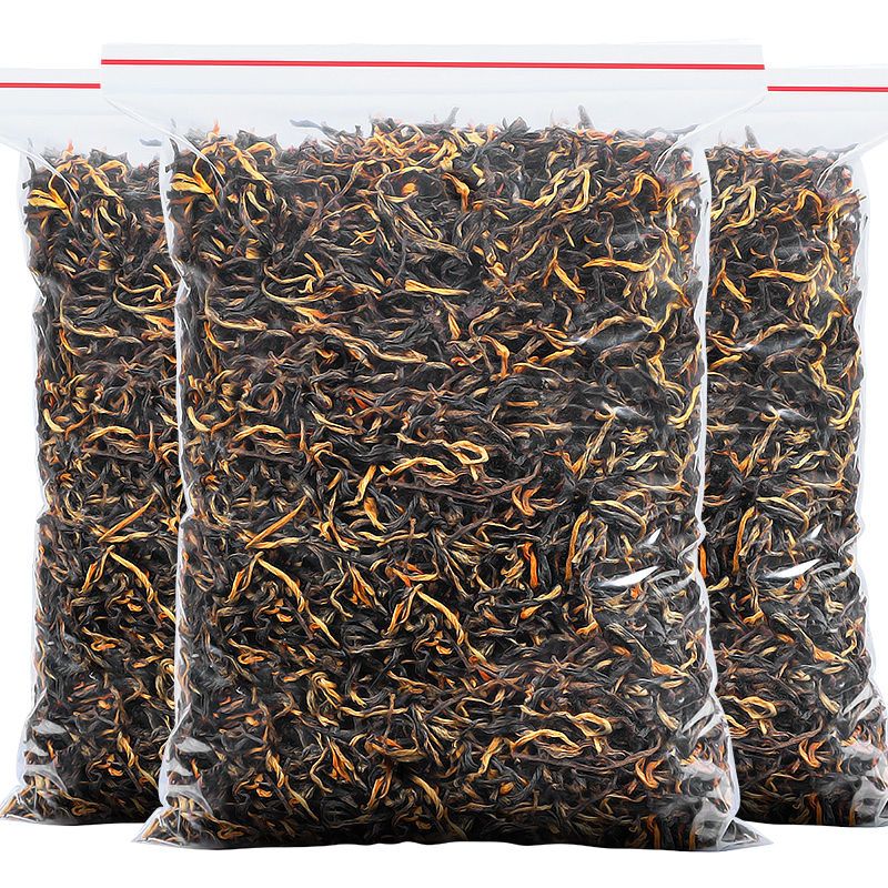 云南红茶滇红茶2026新茶滇红毛峰蜜香浓香型红茶茶叶袋装250g