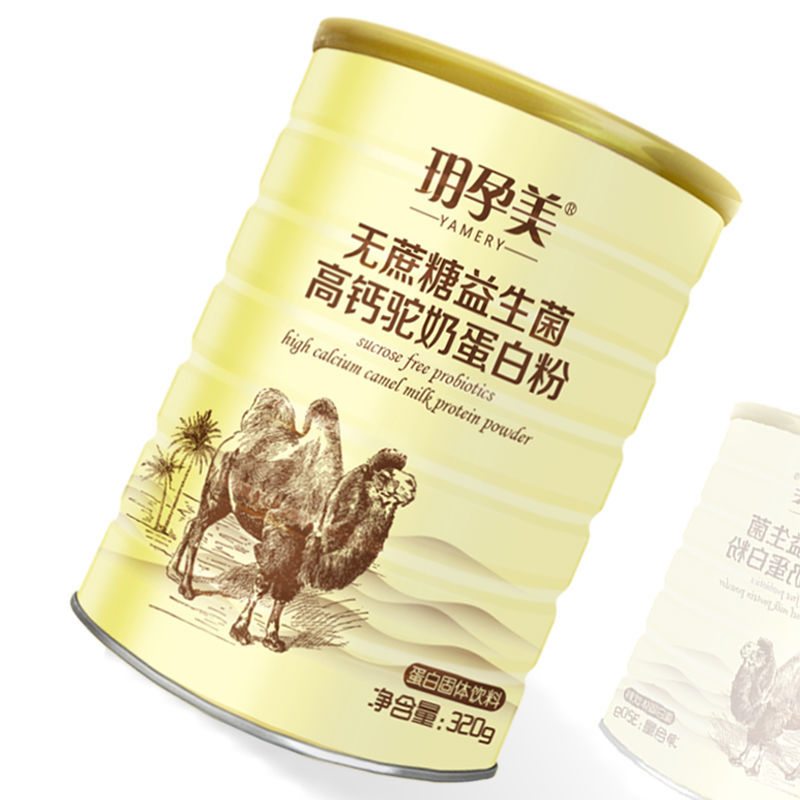 105889-中老年骆驼奶蛋白粉无蔗糖高钙复合益生菌营养代餐粉成人现货-详情图