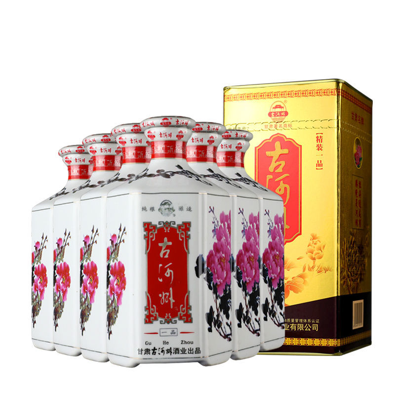42度/52度古河州精装一品 纯粮浓香型白酒整箱500ml*6送礼礼盒装