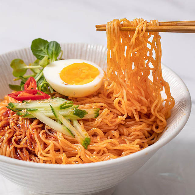 韩国进口农心辣拌面酸甜凉拌面韩式甜辣糯米凉面方便面速食泡面