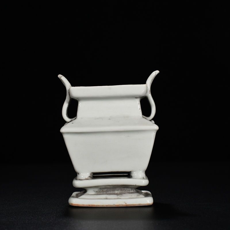 古董古玩收藏真品包老保真老瓷器宋瓷摆件永乐甜白釉香炉