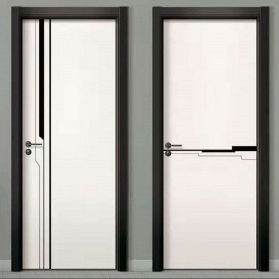 木门碳晶模压防拼装门干漆门无漆生态门室内门卧室门现代简约房门