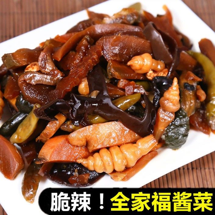 八宝酱菜酱八宝菜什锦酱菜萝卜干开胃下饭菜咸菜微辣小菜咸菜大全