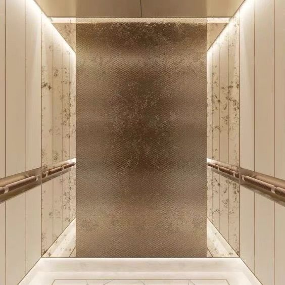 杭州电梯轿厢装潢厅门改包不锈钢蚀刻电梯板轿厢装饰安装专业定制
