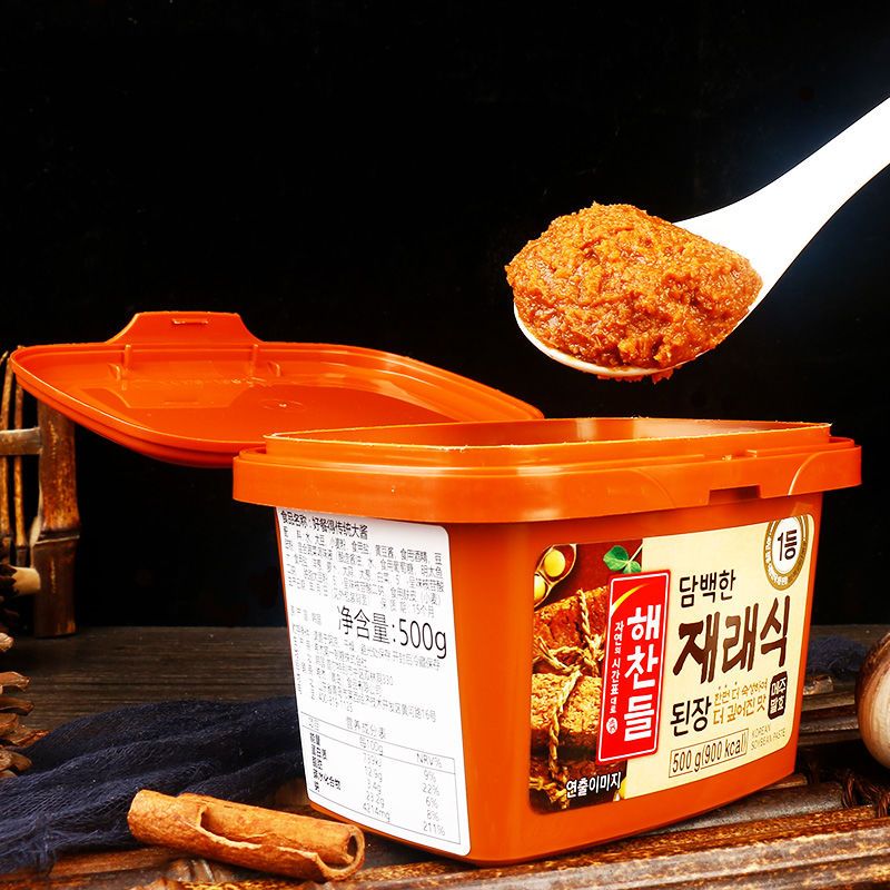 进口韩式辣酱500g韩国辣椒石锅拌饭酱好餐得炒年糕火锅低脂甜辣酱